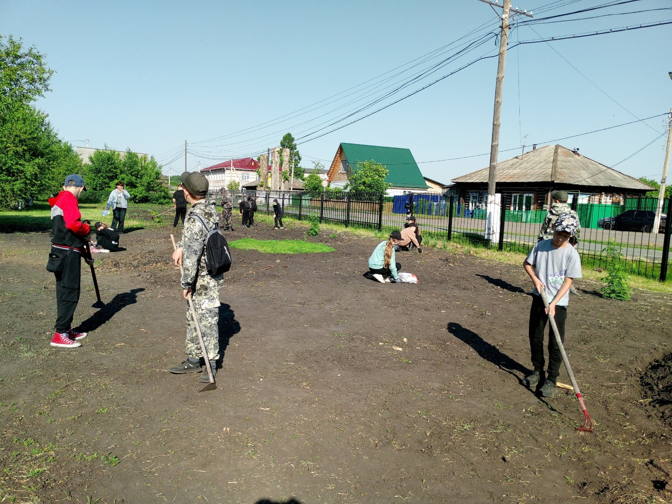 Трудовое лето.